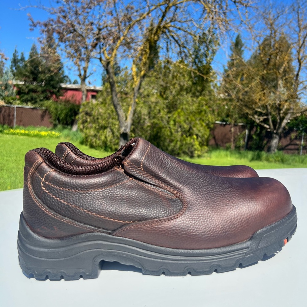 Timberland PRO Brown Slip-On Work Loafers - Picture 4 of 7